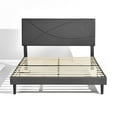 thumbnail image 5 of Maison Classique Upholstered Grey Foothill Queen Bed Frame with USB Ports and LED Lights, 5 of 5