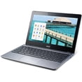 thumbnail image 3 of Restored Acer 11.6-inch Chromebook C720, 1.4GHz Celeron 2955U, 2GB RAM, 16GB - Gray, 3 of 7