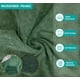 thumbnail image 3 of Toalla de baño para perros - Toalla de microfibra de secado rápido súper absorbente para mascotas, perros y gatos, suave, 3 of 5