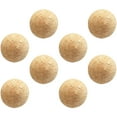 thumbnail image 2 of 8 Pcs Ballons Ronds Accessoires de Soccer de Table Bois et Liège Ballons de Remplacement pour Familles, 2 of 8