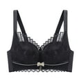 thumbnail image 2 of Lenpel Women's Lace Push up Bras No Underwire Support Lifting Full Coverage Bralettes Comfortable Everyday Bras, 2 of 5
