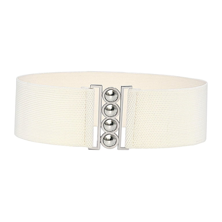 Wide Elastic Belt Female Simple Decoration Cinch Dress Belt  display picture 1