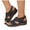 Black, variant on Wedge Sandals for Women Comfortable Slip On Cut Out Summer Ankle Strap Open Toe Platform Beach Walking Sandal Red Size 7.5