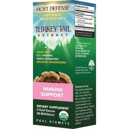 Defense Extract - Turkey Tail Extract Fungi Perfecti/Host Defense 2 fl oz Liquid