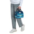 thumbnail image 6 of Naloa Night Sky Beach Scene Print Lunch Box for Women Men,Insulated Lunch Bag,Lunchbox,Thermal Leakproof Cooler,Reusable Lunch Tote Bag for Work School Travel Picnic, 6 of 7
