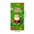 thumbnail image 3 of Axiiglly Front Door Decor with Santa Claus Christmas Decorations Door Banner, Xmas Backdrops Decor Festive Door Covers Hanging Ornaments for Home Wall Party Holiday-35"x73", 3 of 7