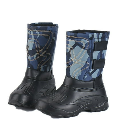 

Men S Warm Snow Boots Waterproof Cold Resistant Fishing Shoes