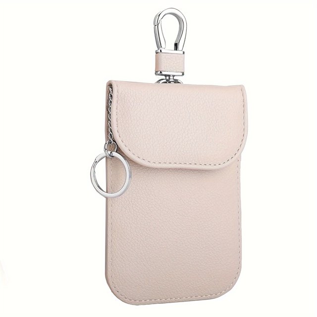 CNKOO Key Fob Protector Faraday Bags Anti-Theft Pouch Anti-Hacking Case Blocker RFID Signal Blocking Bag for Car Key 1 Pack ZZZ