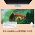 thumbnail image 3 of Qiaoxi Mouse Pad Oil Painting Landscape Art Pattern Creative Oversized Keyboard Table Mat 1000*500*5mm, 3 of 8