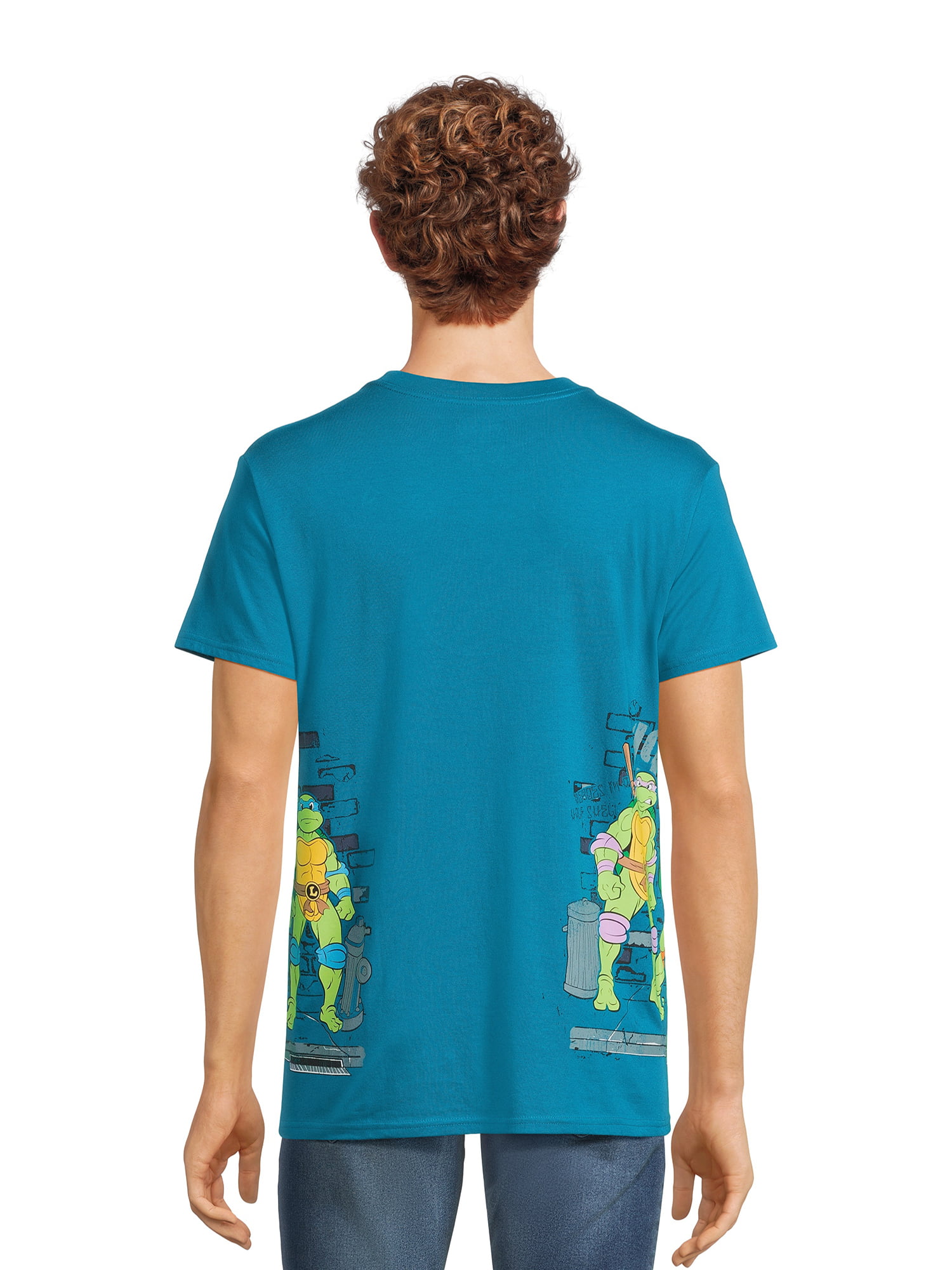 Teenage Mutant Ninja Turtles Donatello Does Machines T-Shirt 3XL / Light Blue
