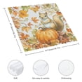 thumbnail image 3 of Qinduosi Decorative Washable Cloth Napkins Table Napkin for Gifts, Dining, Kitchen, Camping, Pumpkin Passion - Thanksgiving/Christmas, 3 of 7
