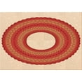 thumbnail image 1 of Ahgly Company Machine Washable Indoor Rectangle Transitional Neon Red Area Rugs, 2' x 4', 1 of 7