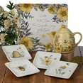 thumbnail image 2 of Bee Sweet Set/4 Canape Plates, asst., 2 of 2