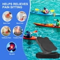 thumbnail image 5 of Thicken 19.7in Seat Cushion, Gel Seat Cushion for Long Sitting–Office Chair, Wheelchair, Car Cushion, Large Cooling Pad for Back Pain, Sciatica, Tailbone Pain Relief, 5 of 8