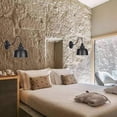 thumbnail image 5 of FSLiving Battery Operated Wall Sconces Wireless Black Metal Wall Lamp Vintage Design E26 Base LED Nightstand Luminaire Lighting Fixtures for Loft Bedside Staircase - Set of 2, 5 of 6