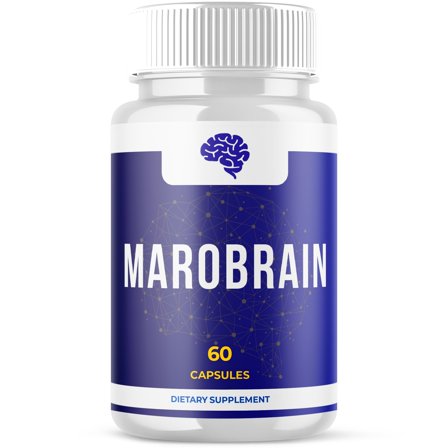 Marobrain Advanced Formula Brain Support Pills Maximum Strength Supplement Maro Brain 60 Capsules