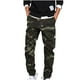 thumbnail image 2 of Pantalones largos para hombre, bolsillos laterales, pies pequeños, ajustados, largos, para hombre, 2 of 5