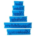 thumbnail image 2 of Personalize Your Cake with Words 6Pcs Set Letter Words Cookie Press Stamp, 2 of 12