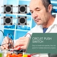 thumbnail image 4 of Phenofice 100Ud Tact Switch Momentáneo Multicolor Resistente Para Reemplazo En, 4 of 8