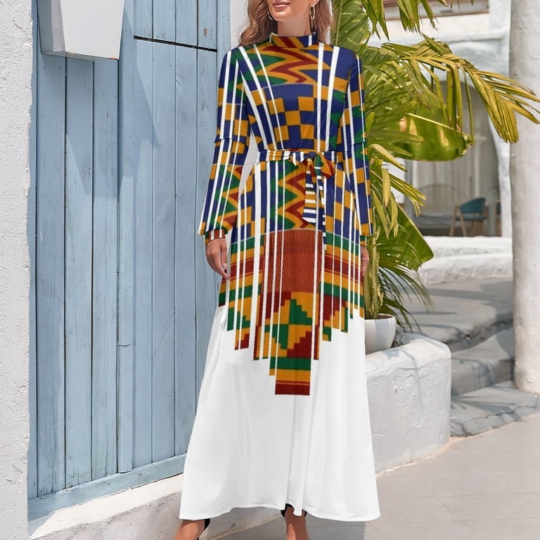 white christmas dresses Idera African Print Dress – Ray Darten