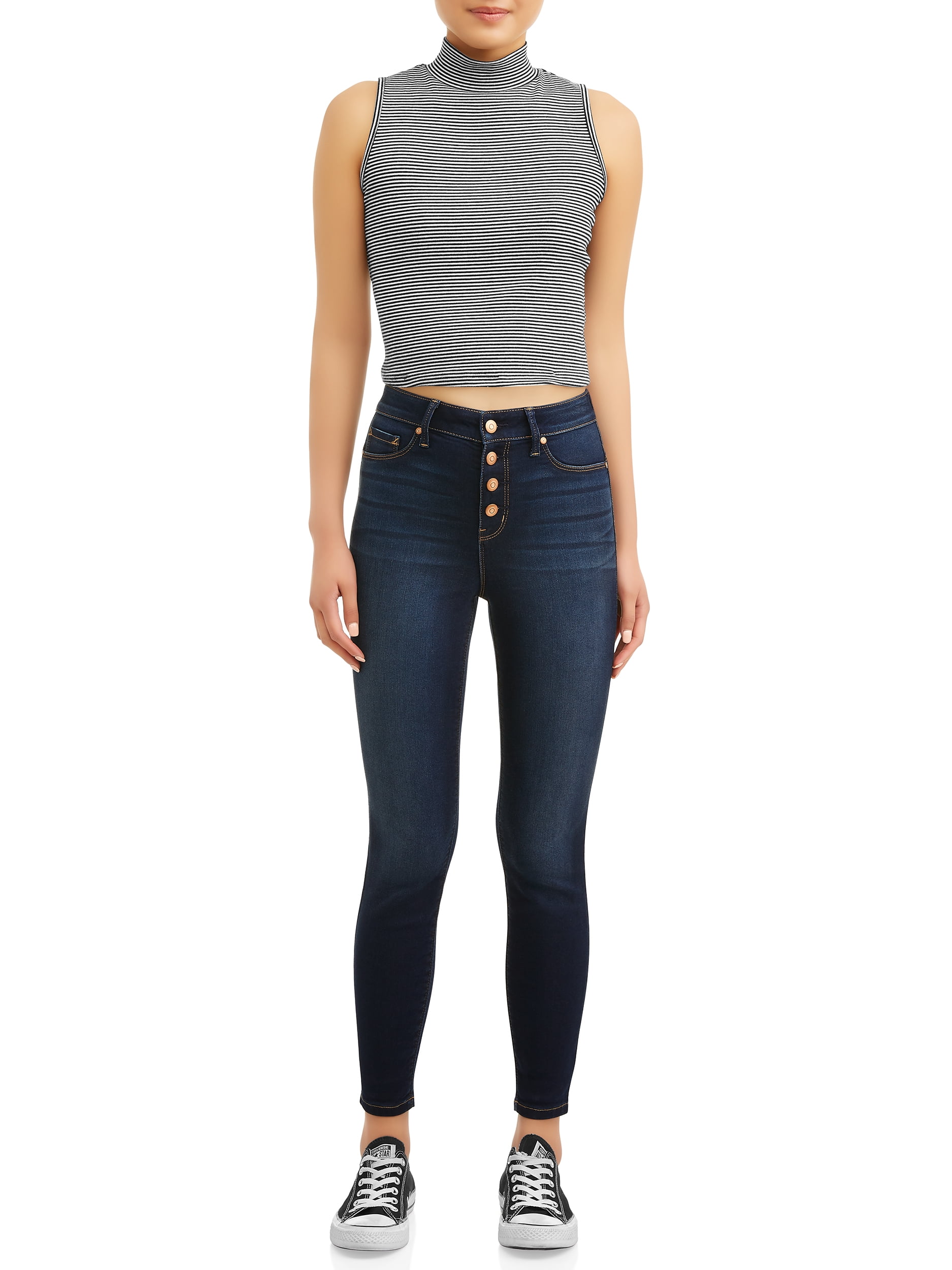Leggings A Vita Alta No Boundaries In Morbido Pile A Quadretti - Junior/Woman