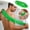 Green, variant on African Exfoliating Net Sponge 2 Pieces Real Body Scrubber with Knots Quick-Drying Stretch Exfoliating Washcloth Loofah for Women Men Shower Accessories