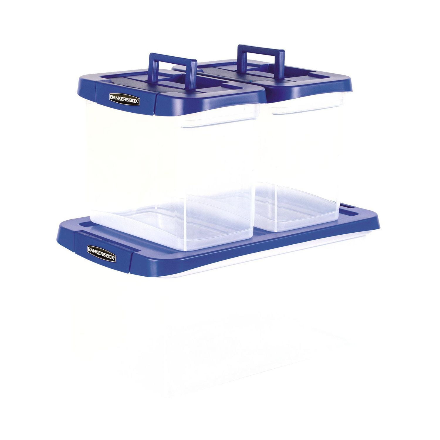 Bankers Box 20” Storage Bin, Heavy-duty, durable plastic construction