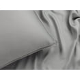 thumbnail image 3 of STYLINEN Pillowcase King Size 2pc Set (20"x40") - 100% Organic Eucalyptus Lyocell Tencel, Silky Soft & Smooth, Envelope Closure (2 King Pillowcase Set, Silver Pearl), 3 of 6