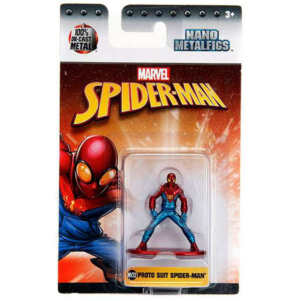 Marvel Nano Metalfigs Proto Suit SpiderMan Diecast Figure