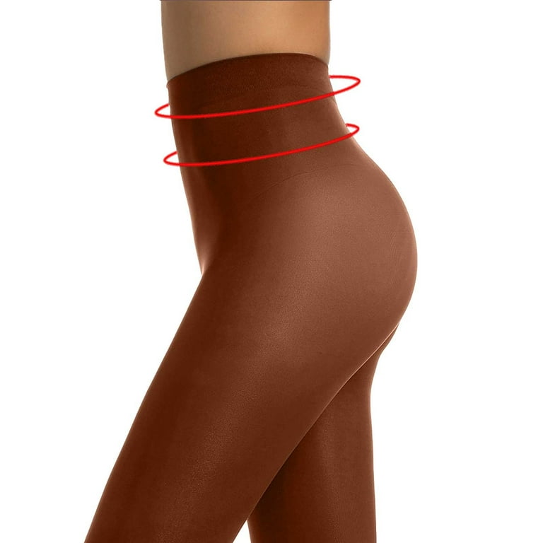 Plus Size Opaque Tights, Footed Seamless Design (40D) for Dance