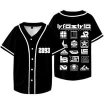 Yeat 2093 Lyfestyle Merch Baseball Jersey Merch Shirt V-Neck Women Men Short Sleeve Streetwear Clothes