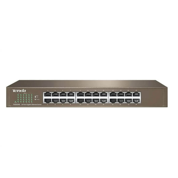 Switch Tenda TEG1024D Gigabit Ethernet de 24 Puertos