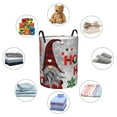 thumbnail image 6 of Gaeub Cute Santa Dirty Clothes Storage Basket, Toy Storage Bin for Storing Clothing, Diapers, Toys - Small, 6 of 8