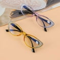 thumbnail image 4 of Reading Glasses Womens Cat Eye Bling Readers Plastic Blue Light Blocking Glasses, 4 of 5