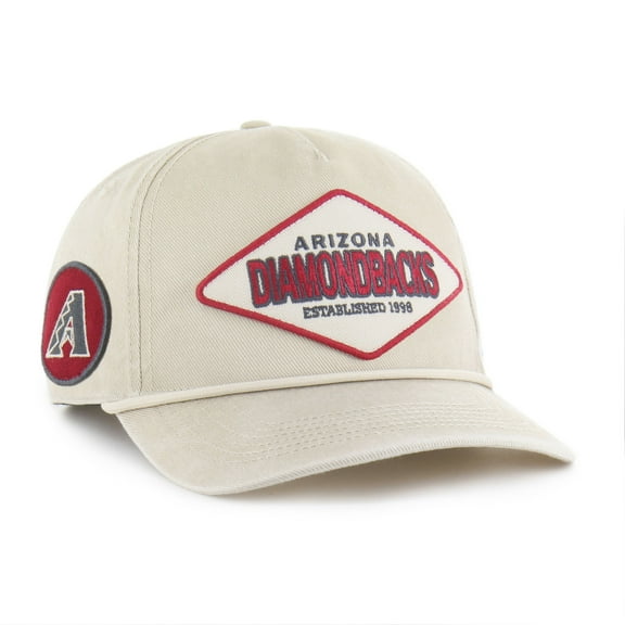 Men's '47 Khaki Arizona Diamondbacks Cairn Hitch Adjustable Hat