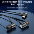 thumbnail image 3 of Ruanlalo Earphones,Type-C In-Ear Wired Headset with Noise-Cancelling Mic Enhanced Bass Clear HiFi Sound Wired Earphones, 3 of 8