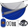 thumbnail image 1 of Hamaca de camping Qevooon con mosquitera doble, 300 x 200 cm, 1 of 6