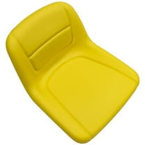 John Deere AUC11476 High Back Yellow Seat 135 145 L 100 120 130 LA 110 120 G110