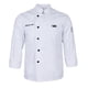 thumbnail image 1 of Chaqueta de chef de manga corta, chaqueta de panadero, chaqueta de trabajo de cocina para hombres y mujeres, ropa de chef 3XL, 1 of 9