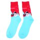thumbnail image 1 of KAKOWELY 1 par de calcetines navideños decorativos de media pantorrilla para hombre., 1 of 5