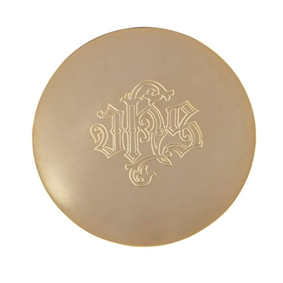 Sudbury B3403 Paten with Etched IHS Design