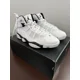 thumbnail image 1 of Ni - ke Ni - ke Air Jordan 6 Rings 'Reverse Oreo’ White Black 322992-111 Men's Size 11.5, 1 of 5