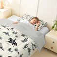 thumbnail image 3 of Homewish Retro Tribal Cowboy Twin Comforter Sets,Southwest Desert Cactus Bedding Set,Light Gray Reversible,2-Piece,1 Comforter and 1 Pillowcase, 3 of 7