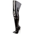 thumbnail image 2 of Scream-3010,  6" Metal Heel Thigh Hi Boots, 2 of 5
