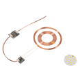 thumbnail image 3 of 12V Maglev Wireless Power Supply Transmitter Coil Induction Wireless Receiver LightLED DIY Magnetic Levitation Moon Lamp,1 set * 12V Maglev Wireless Power Supply Transmitter, 3 of 8