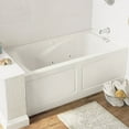 thumbnail image 2 of American Standard Evolution Acrylic 60 in x 32 in Deep Soak Whirlpool with Right Drain Apron (White), 2 of 6