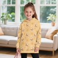 thumbnail image 3 of Psesaysky Girls Sweatshirt Long Sleeve Hoodie Dress Pullover Sweater Oversized Cute Corgi Print Clothes Kids Outfits Tops with Pocket for 11-12 Years, 3 of 7