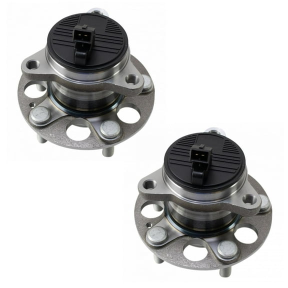 TRQ 2pc Rear Wheel Bearing Hub Assembly Set for Kia Nitro Hyundai Ioniq Elantra BHA34732