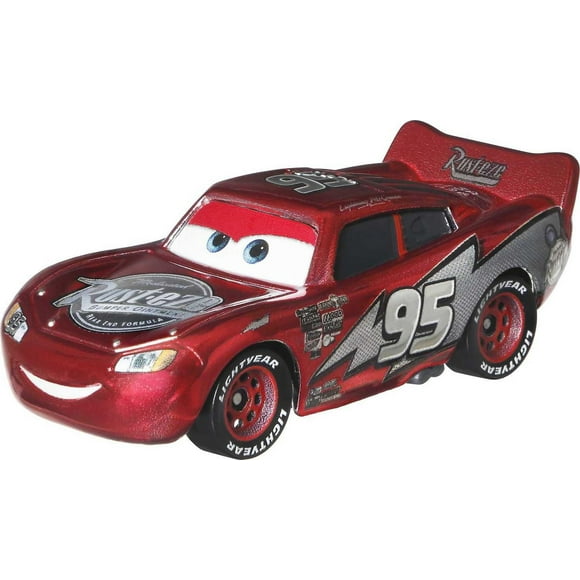 Véhicule Cars Racing Red Lightning McQueen Disney Pixar à l'échelle 1:55