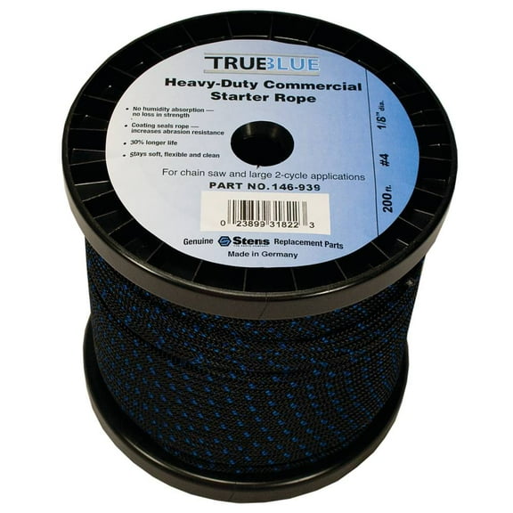 New Stens 200' Starter Rope 146-939 #4 Solid Braid